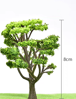 Дерево модель для диорам, мініатюри, макетів залізниць