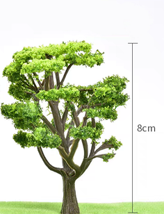 Дерево модель для диорам, мініатюри, макетів залізниць