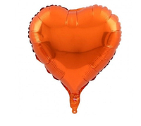 Шар Flexmetal Сердце Оранжевое 18'