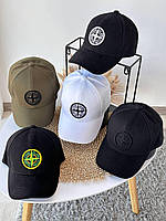 Бейсболка Stone Island разного цвета кепка унисекс мужская и женская фуражка с вышитым логотипом Salex