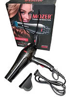 Мощный электрический бытовой фен Mozer MZ 5919 с концентратором для сушки и укладки волос akr