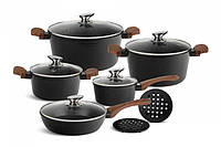Набор кастрюль с крышками и сковородой Edenberg EB-5651 набор кухонный 12 предметов посуда для кухни akr