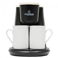 Капельная кофеварка Crownberg CB-1568 на 600 Вт с двумя чашками akr