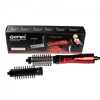 Фен-щетка-браш с вращающейся насадкой Gemei GM-4829 стайлер для укладки, накрутки и расчесывания волос akr