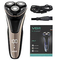Электробритва VGR V-306 аккумуляторная для стрижки волос akr