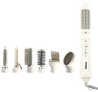 Фен - щетка мульти стайлер с ионизацией Rozia HC-8110 7в1 для укладки волос и завивки волос 500 Вт akr