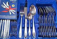 Набор столовых приборов Bachmayer BM-2431 из 24 предметов в подарочном чемодане на 6 персон ложки, вилки, ножи