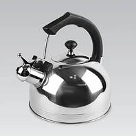 Чайник со свистком для плиты Maestro MR-1308 3.5 л из нержавеющей стали Black akr