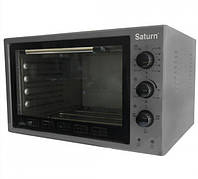 Піч електрична Saturn ST-EC3801 Graphite електропіч міні духовка 1500 Вт akr