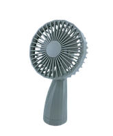 Ручной бытовой портативный вентилятор Mini Fan 6601 на аккумуляторе с ручкой мини вентилятор серый akr