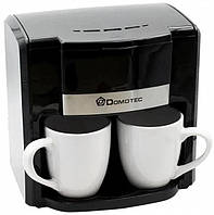 Капельная кофеварка DOMOTEC MS-0705 500 Вт 2 чашки Черная akr