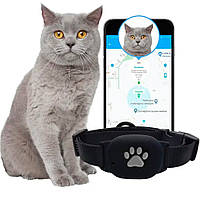 Лучший GPS-трекер для котов и кошек с ошейником 2024 MYOX MPT 60-CB (черный) Высокая точность