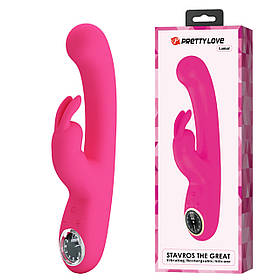 Вібратор PRETTY LOVE Lamar Pink, 10 vibration functions 9 speed levels