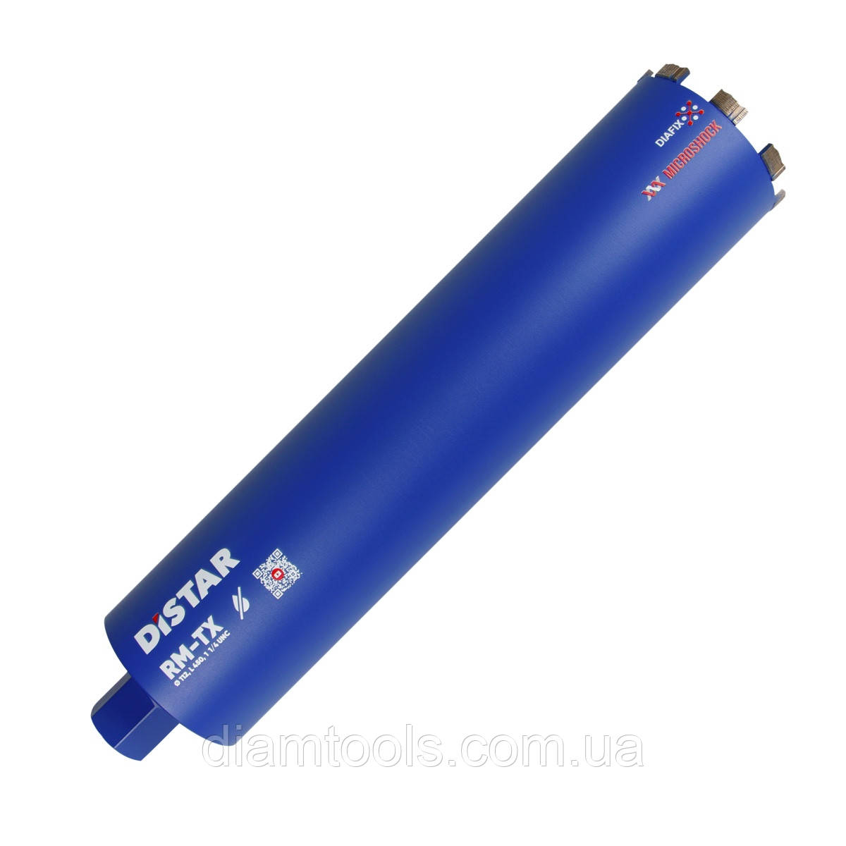 Коронка алмазна по залізобетону Distar 112x450-8x1 1/4 RM-TX
