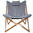 Крісло розкладне Bo-Camp Bloomsbury L Grey (1200370), фото 3