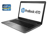 Ноутбук HP ProBook 470 G2/ 17.3" (1920x1080)/ Core i7-4510U/ 8 GB RAM/ 256 GB SSD/ Radeon R5 M255 1GB