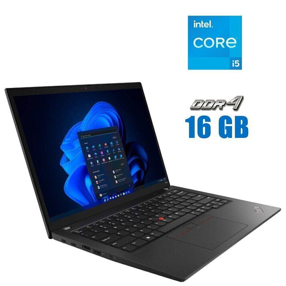 Ультрабук Lenovo ThinkPad T14s Gen 1/ 14" (1920x1080)/ Core i5-10210U/ 16 GB RAM/ 512 GB SSD/ UHD