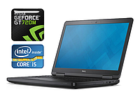 Ноутбук Dell Latitude E5540/ 15.6" (1366x768)/ Core i5-4300U/ 4 GB RAM/ 120 GB SSD/ GeForce GT 720M 2GB