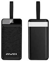 Павербанк портативная батарея AWEI P142K ортативное зарядное устройство для телефона 50000mAh Черный akr