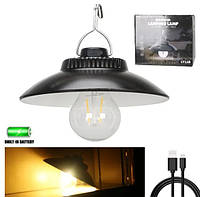 Лампа для кемпинга RB 446 кемпинговый светильник аккумуляторный подвесной с крючком Camping Lamp LY11B akr