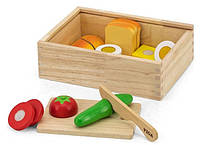 Іграшкові продукти Viga Toys Сніданок 44541 набір дерев'яних продуктів іграшок akr