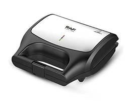 Мультимейкер гриль притискний вафельниця орешниця 3 в 1 RAF R-549 Sandwich Maker 800 Ватів