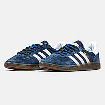 Кросівки Adidas Handball Spezial Navy White Gum, фото 4