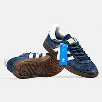 Кросівки Adidas Handball Spezial Navy White Gum, фото 5