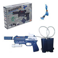 Водный пистолет с баллоном, электрический (синий) [tsi239826-TCI]