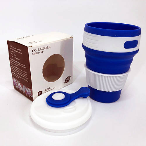 Кружка туристическая (складная/силиконовая), стаканчик силиконовый ...