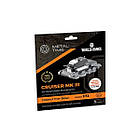 Колекційна модель-конструктор Metal Time Cruiser Mk III танк World of Tanks, фото 4