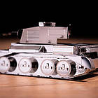 Колекційна модель-конструктор Metal Time Cruiser Mk III танк World of Tanks, фото 8