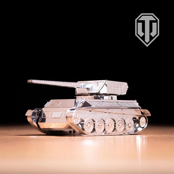 Колекційна модель-конструктор Metal Time AMX-13/75 танк World of Tanks