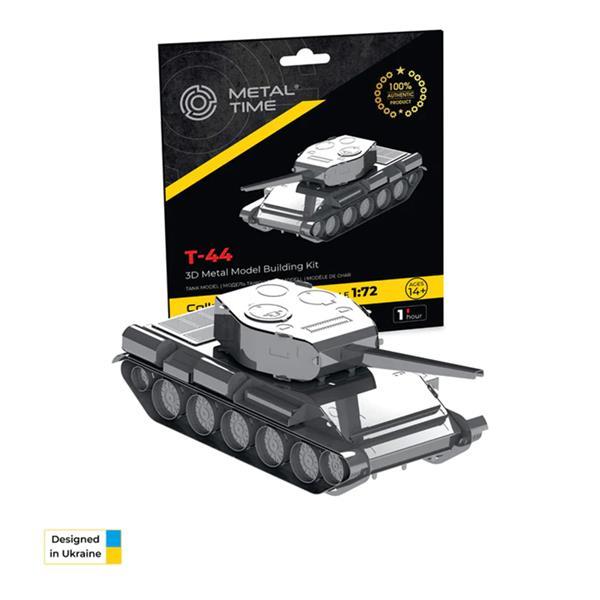 Колекційна модель-конструктор Metal Time T-44 танк