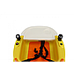 Дитячий електричний автомобіль Spoko SP-611 жовтий, фото 4