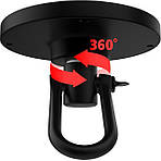 Пневмогруша боксерська RDX 2Y Boxing Speed Ball Leather Multi White/Red, фото 3