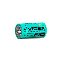 Аккумулятор VIDEX 16340 (CR123) 800 mAh Li-ion 3.7V Original аккумуляторная батарейка батарея