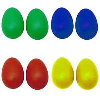 Шейкер-маракас пластиковый "Яйцо", 2 штуки, микс видов [tsi239776-ТCІ]