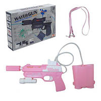 Водный пистолет с баллоном, электрический (розовый) [tsi239825-ТСІ]