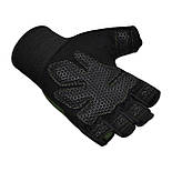 Рукавички для фітнесу RDX W1 Half Black Plus XL, фото 5