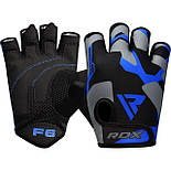 Рукавички для фітнесу RDX F6 Sumblimation Blue L, фото 7