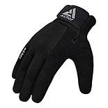 Рукавички для фітнесу RDX W1 Full Finger Plus Black M, фото 3