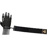 Рукавички для фітнесу RDX T2 Half Brown XL, фото 6