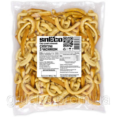 Сыр сушеный snEco Сулугуни с чесноком 500 г (4823095808476) p (ID ...