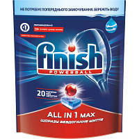 Таблетки для посудомоечных машин Finish All in 1 Max 20 шт. (5900627090215)