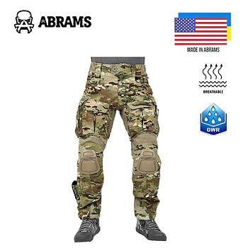 Бойові штани Abrams Combat Pants Gen II Lightweight NySpan | Multicam