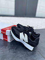 New Balance 327 Black White sale sale