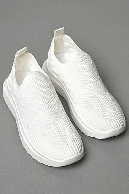 Кросівки жіночі білого кольору текстиль Уцінка р.36 178413T Безкоштовна доставка