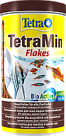 Корм Tetra Min Flakes для аквариумных рыбок, 200 г (хлопья) l