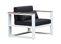 Кресло в стиле LOFT Белый (NS-736) NX, код: 6672283